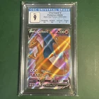 CGC 9 Mint Charizard V SWSH050 Black Star Promo 2020 Champions Path ETB