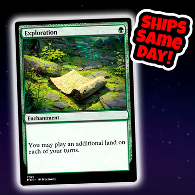 Exploration - Custom Art Magic: The Gathering Playtest Card - Commander EDH