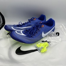 Nike Ja Fly V4 Mens 11.5 Spikes Included Sprinting Track Shoes Blue DR2741-400