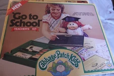 vintage 1984 cabbage patch kids teachers kit go to school teachers kit  --st 2