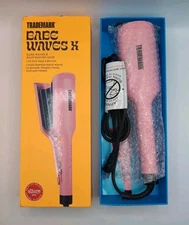 New/Open Box Trademark Babe Waves X Heated Hair Waver Iron w/1.25" Barrels