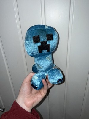 Offizielles Mojang Jinx Minecraft Charged Creeper blau Stofftier Plüschtier SELTEN *LESEN*