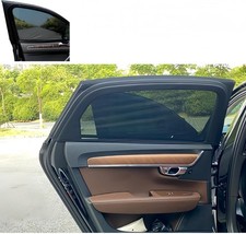2Pack Mesh Car Side Window Sun Shade Cover,UV Protection Rear Side Window Shade,