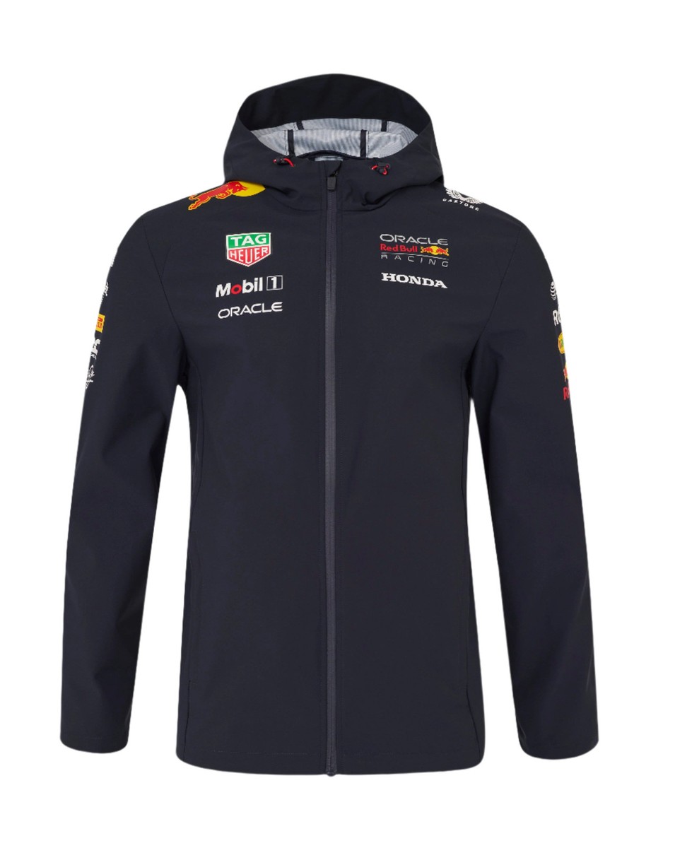 Red Bull Racing F1 2025 Team Rain Jacket- Navy | eBay