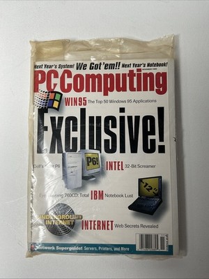 PC Computing Magazine November 1995 Brand New Sealed