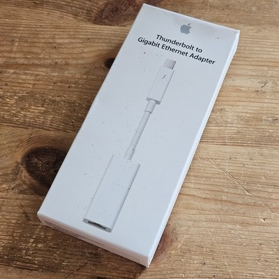 Apple Thunderbolt to Gigabit Ethernet Adapter MD463LL/A A1433 New Open Box