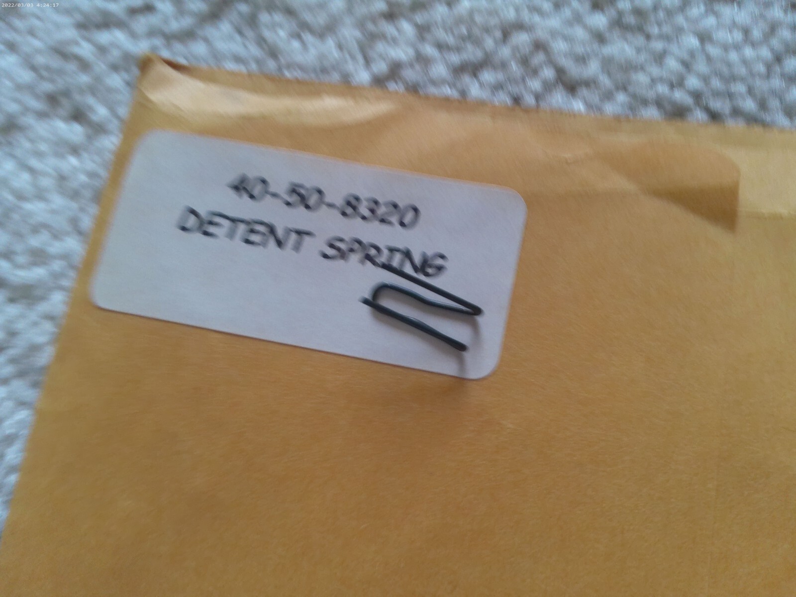 TWO !!! Milwaukee Detent Springs 40-50-8320