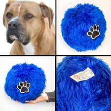 Neu Weich Flauschig Ball F&uuml;r Staffie Hunde - Gro&szlig; - Staffordshire Bullterrier