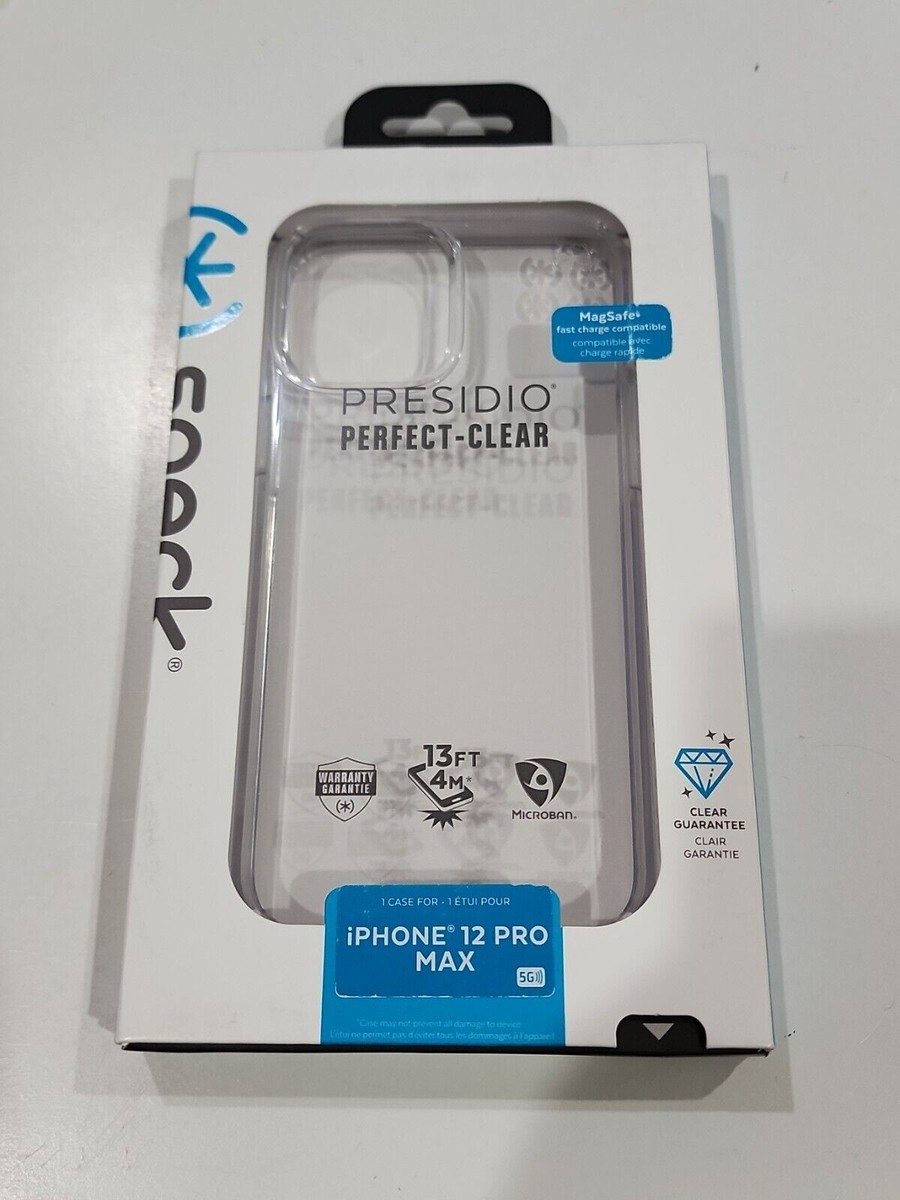 Speck Presidio Perfect Clear Case for iPhone 12 PRO MAX