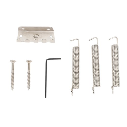 Ressorts De Chevalet Trémolo Pour Guitare Électrique - Kit Avec 5 Ressorts, 2 Vis, 1 Griffe - Compatible Systèmes Vintage Et Modernes