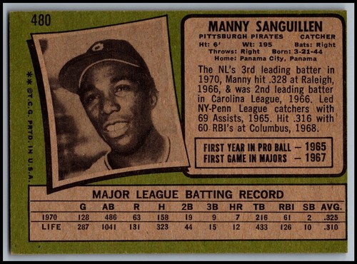 1971 Topps Baseball Cards 264-523 - You Pick - aaalvins - Picture 199 of 249