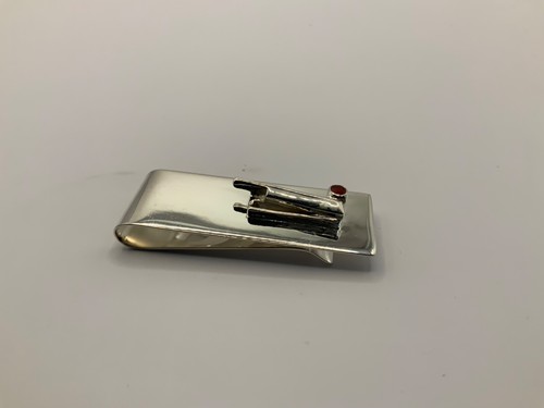 Sterlingsilber, Cricket Geldclip 925. - Bild 4 von 8