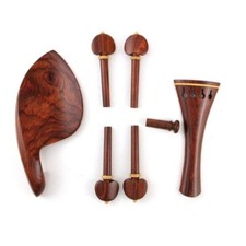 Redwood Violin Part violin accessories Size 4/4 Tailpiece Peg Chin Rest End Pin