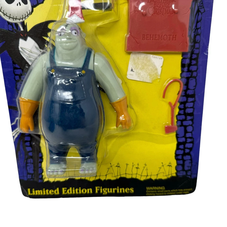 Nuevo en Paquete Figura Tim Burton Pesadilla Antes de Navidad Behemoth Edición Limitada Foto 3 de 4