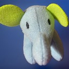 Cute Baby Elephant 4" Plush Stuff Animal Toy, Kid Safe, Play,Soft Sewn-on, IKEA — photo 4