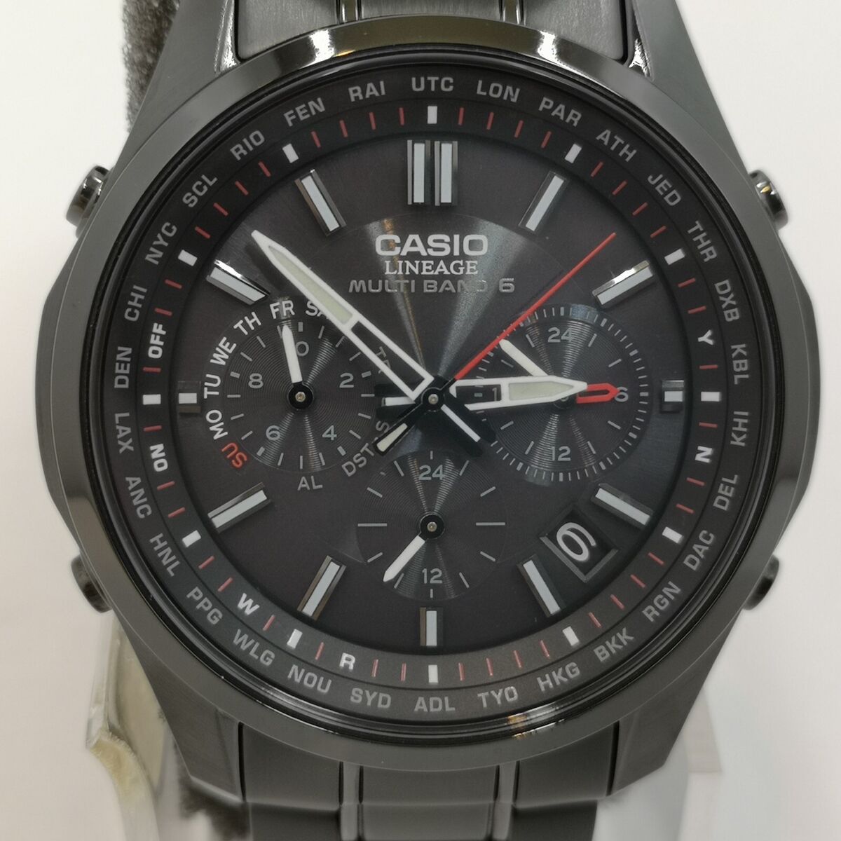 CASIO LINEAGE LIW-M610DB-1AJF Black Multiband 6 Men's Watch CASIO LINEAGE LIW-M610DB-1AJF Black Multiband 6 Men's Watch