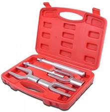 5Pc Tie Rod Ball Joint Pitman Arm Removal Tool Kit Case Automotive Hand Tool New