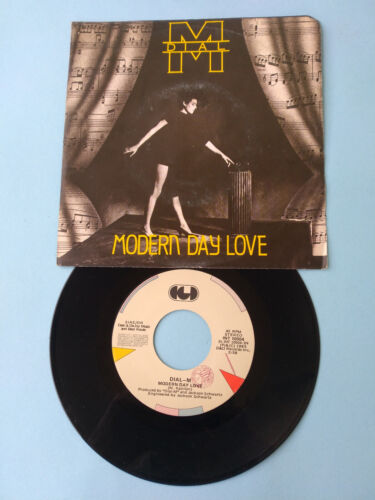 DIAL - M " MODERN DAY LOVE " 45 RPM CGD ITALIA NUOVO - Afbeelding 1 van 1