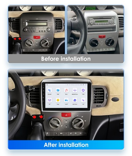 9" Android 14 Coche Estéreo Carplay GPS SAT Navegación Radio DAB Para Lancia Ypsilon 06-11 - Imagen 2 de 14