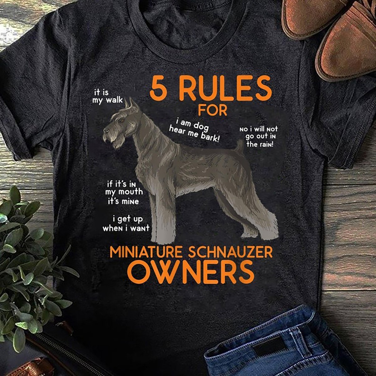 Schnauzer Tshirt - Schnauzer Gifts - Books Schnauzer Tshirt - Schnauzer Gifts - Books