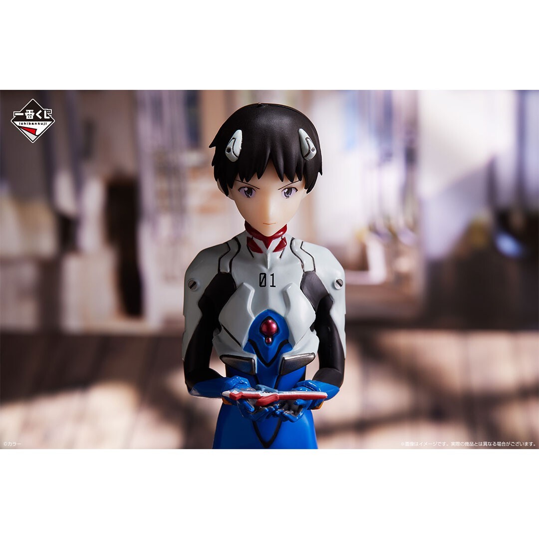 Evangelion Shinji Ikari Figure Eva pilots get together