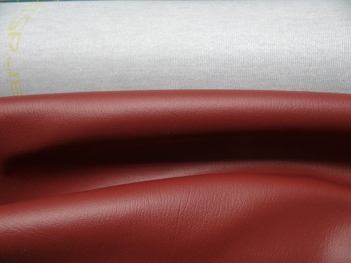 Boltaflex ColorGuard New Burgundy 5186-820 Faux Leather, 55" x 1 Linear Yard - Picture 2 of 3