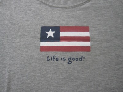 LIFE IS GOOD USA Flag American 