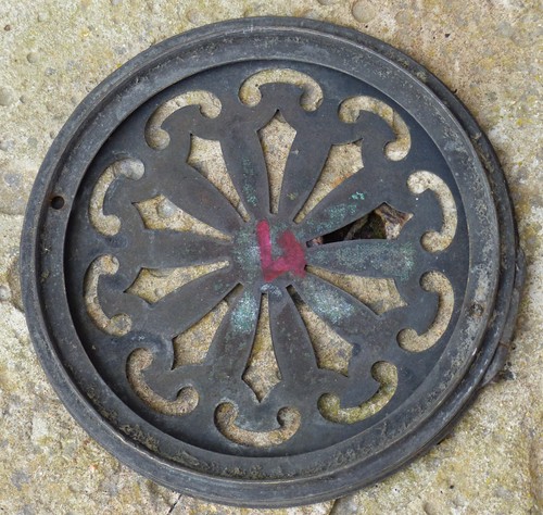 French clock back door #4 - Picture 2 of 2