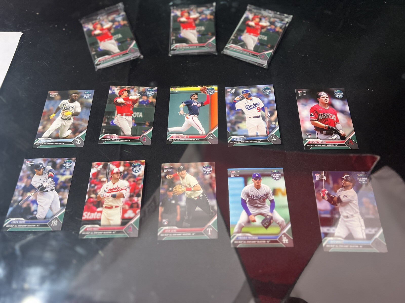 2023 MLB All Star Game TOPPS FANFEST EXCLUSIVE 10 Card Sealed Set ...
