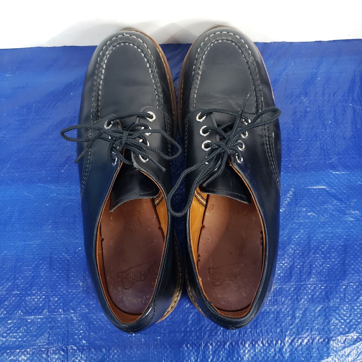 Red Wing Shoes 8106 Size 9D Black Heritage Boots Low Moc Red Wing Shoes 8106 Size 9D Black Heritage Boots Low Moc