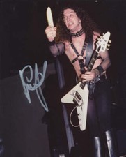 STEVE 'LIPS' KUDLOW - Anvil GENUINE SIGNED AUTOGRAPH