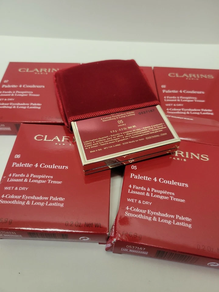 Paleta de sombras de ojos húmedas y secas CLARINS 4 colores - Selecciona tono Foto 4 de 4