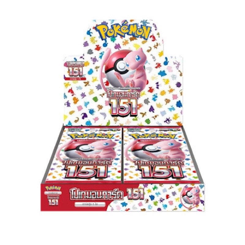 ポケモン - ポケモン151 box Pokemon 151 Sealed Booster Box [sv2a T] [THAI Version] | eBay