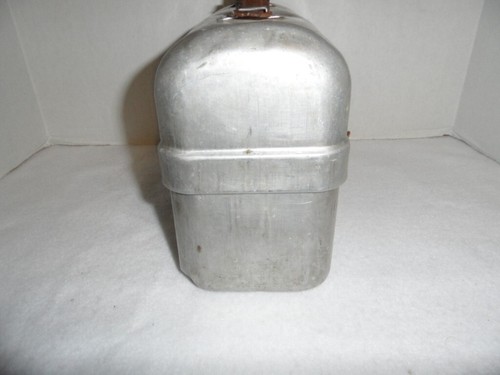 Vintage Collectible Non Rust Aluminum Miners Lunch Box / Pail No Thermos - Picture 6 of 11