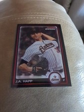 JA Happ 2010 Bowman Chrome Refractor #128 Houston Astros