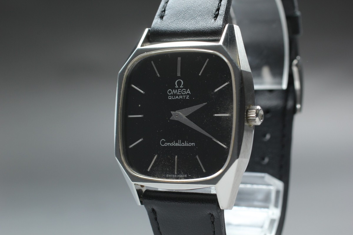 OMEGA Constellation Quartz スクエア時計ジャンク OMEGA Constellation Quartz スクエア時計ジャンク