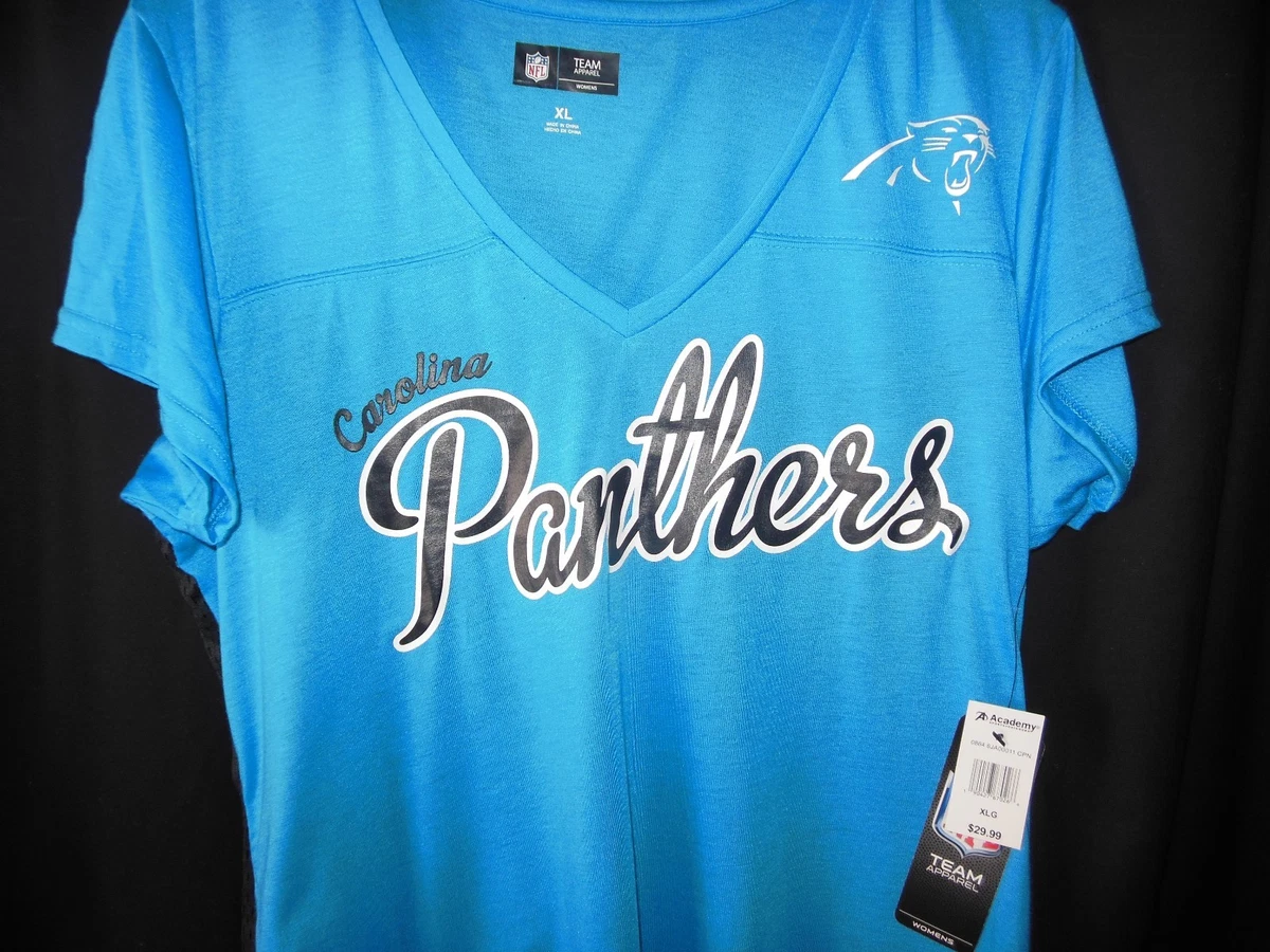 Ladies carolina panthers jersey sales