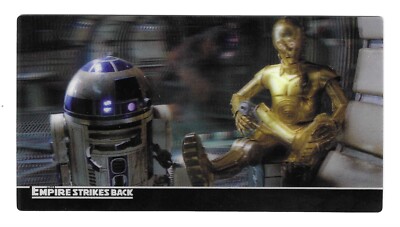 2010 Topps The Empire Strikes Back 3Di Widevision # 47 Stop Wasting Time, Artoo!