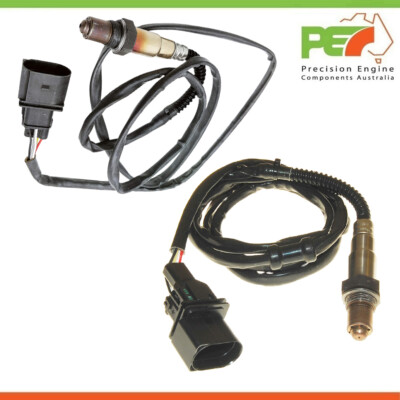 2x New PEC Pre-Cat Oxygen Sensors LHS + RHL To Suit Audi A8 4.2L 8Cyl