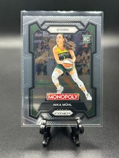 2024 Panini WNBA Monopoly Nika Muhl Rookie RC #4 Seattle Storm