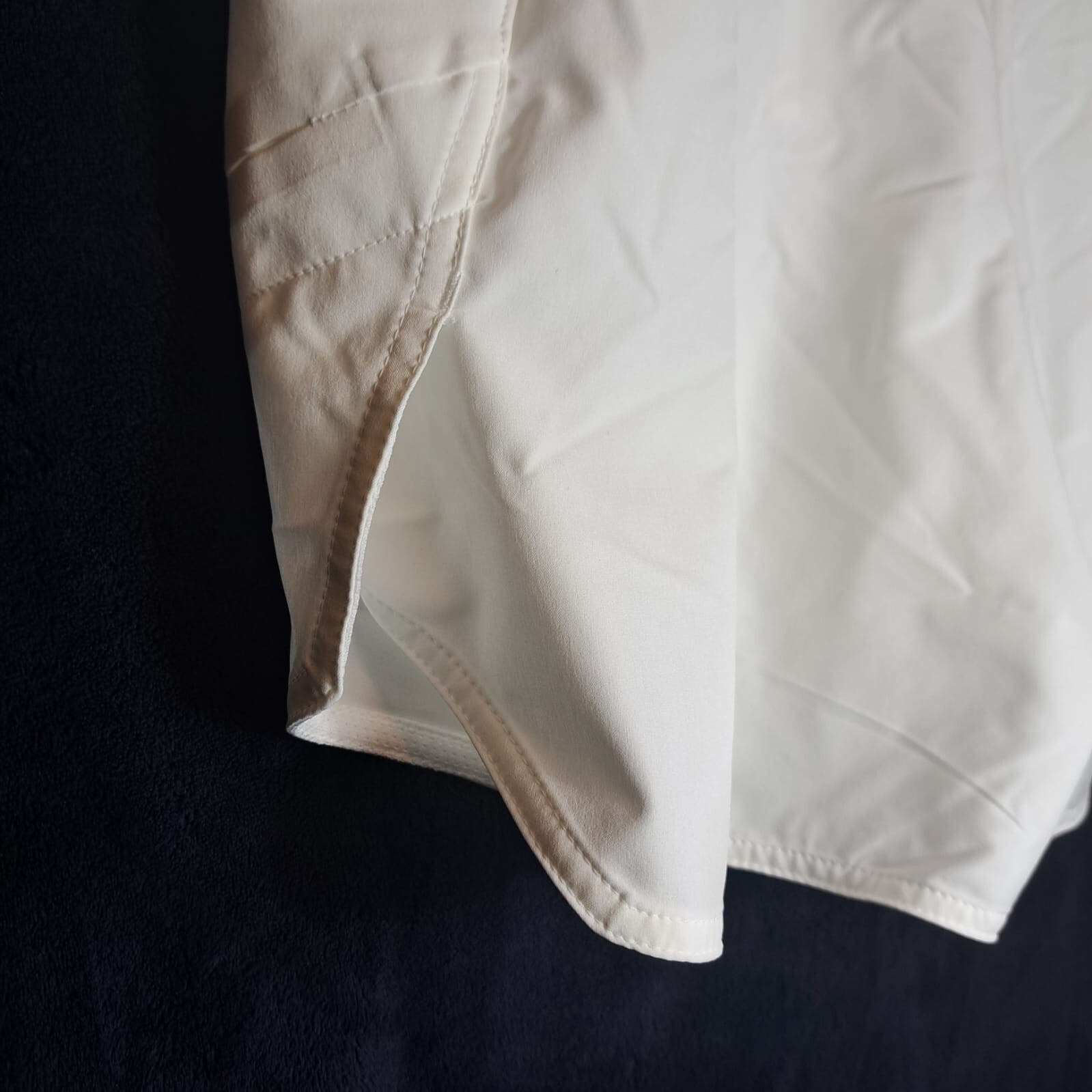 Nike Men Sz XXL Court Dri-Fit Advantage 7” Tennis  Shorts White-Black DD8329-100 thumbnail 8