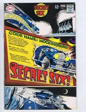 Secret Six #1 DC 1968 Code Name: Mockingbird !