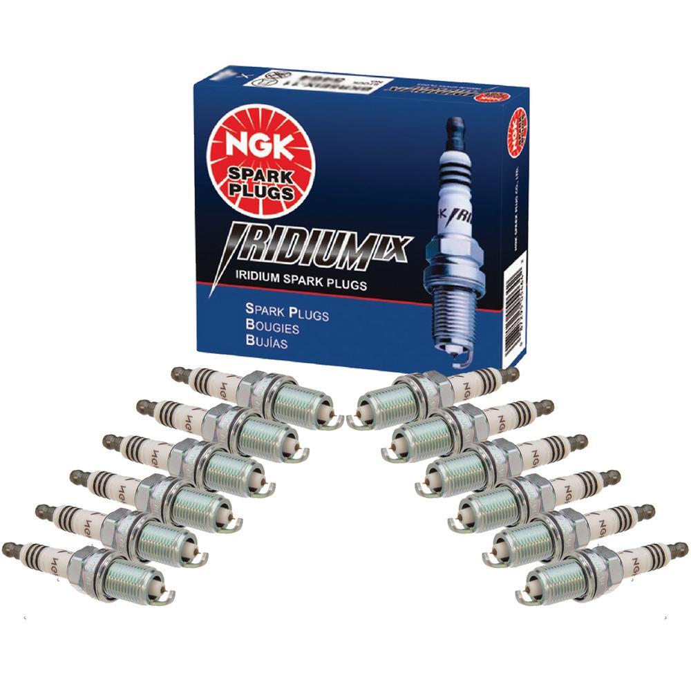 NGK Set of 12 Iridium IX Spark Plugs For BMW E31 E32 750iL 850Ci 850CSi 850i V12