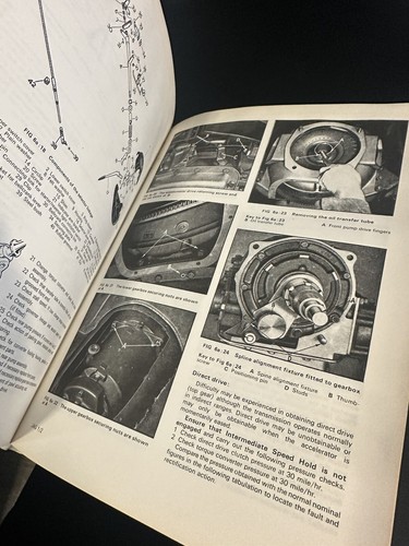 Workshop Manual For Jaguar Mark 2.4, 3.4,3.8 and Mark 1 and 2 240/340 1955-1969 - Picture 5 of 7
