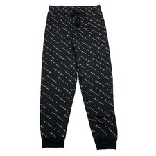 Friends Tv Show Black Pajama Pants W/ Drawstrings Men  s Size S