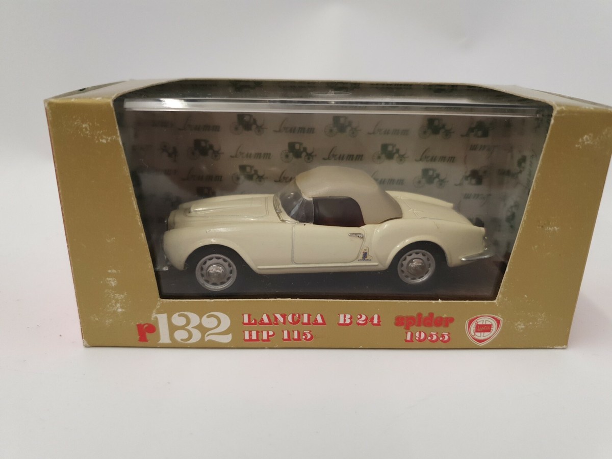 ミニカー LANCIA AURELIA B 24 SPIDER 1955 Lancia Aurelia B24 Spider Chiusa 1955 Panna Brumm R132 1:43 Model