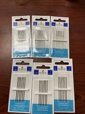 DMC 1767-18 Tapestry Hand Needles 6-Pack Size 18