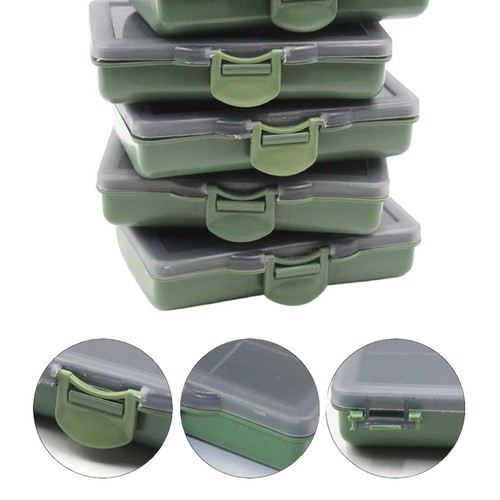 2pcs Fishing Tackle Box Small Fishing Lure Organizer Tray Mini Tackle Box - Picture 10 of 18