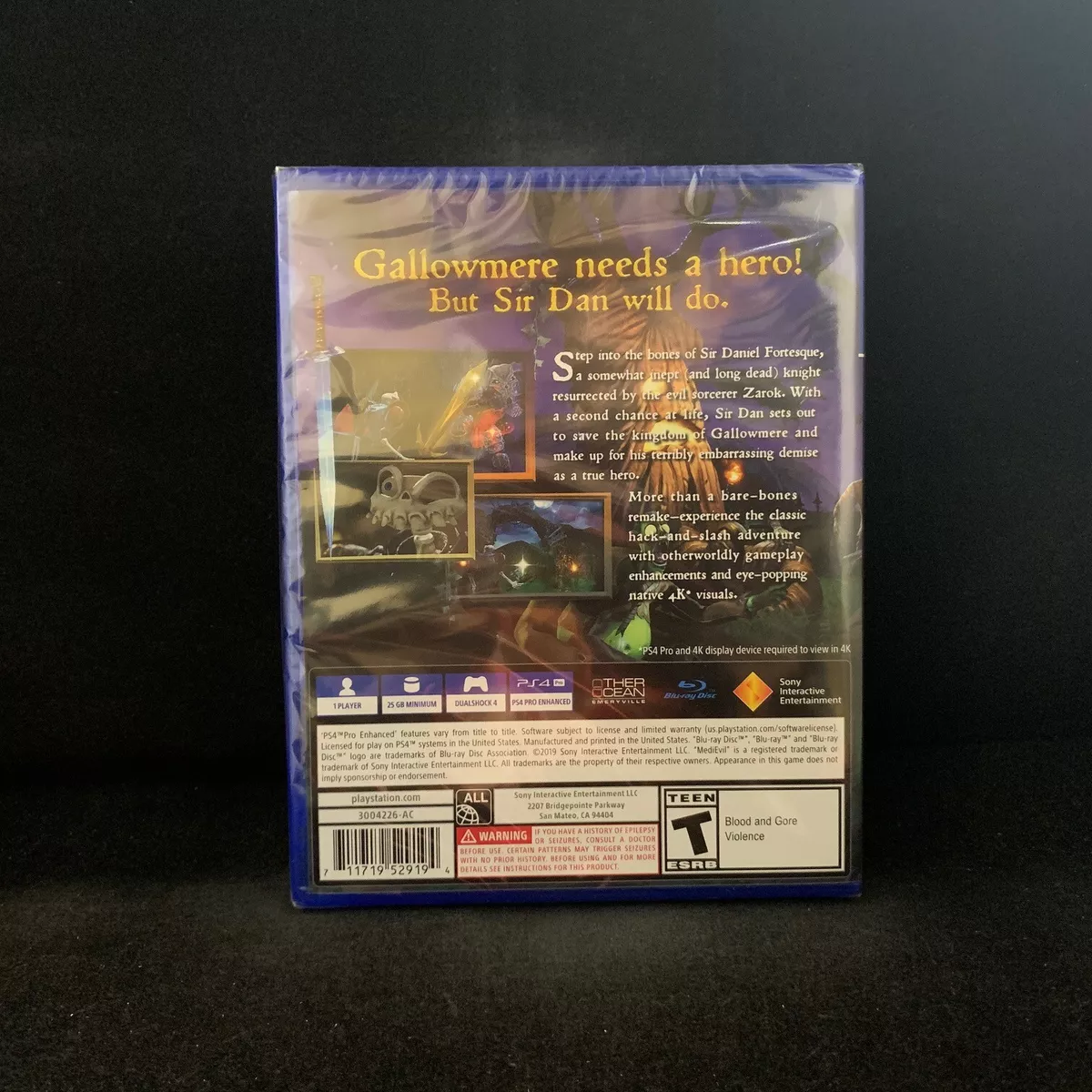 Medievil 2024 ps4 pro