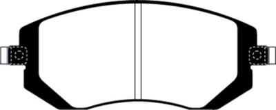 EBC Brakes DP21661 Greenstuff 2000 series is a high friction pad designed to imp